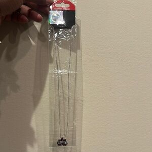 Mississippi State Silver Necklace with pendant